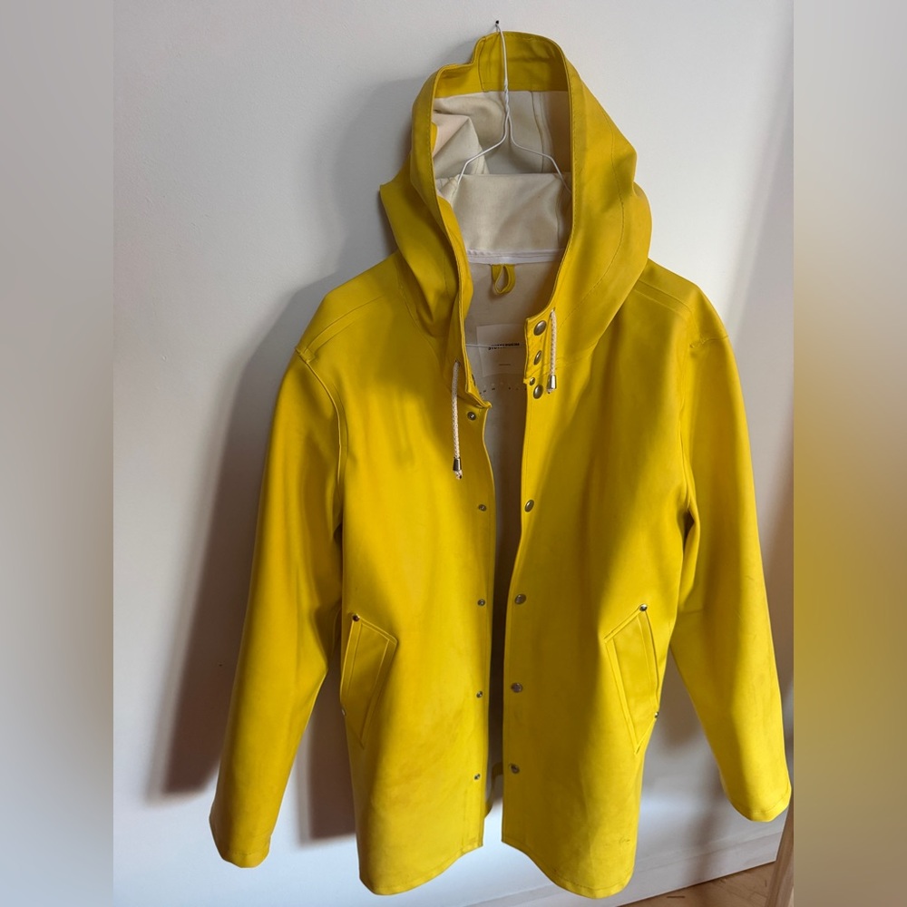 Stutterheim Yellow Raincoat (small) - image 3